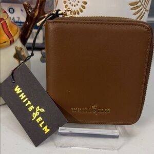 White Elm Brown Leather Wallet BNWT🤎🤎🤎🤎
